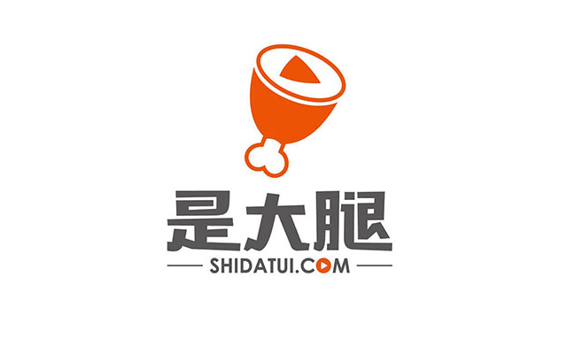 大腿文化傳媒互聯網標志形象設計