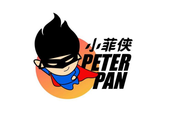 小菲俠餐飲logo設計