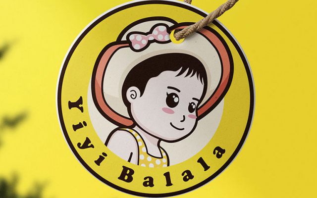 yiyi balala品牌logo設計
