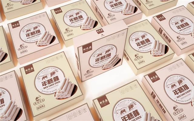 新農盛年糕品牌設計