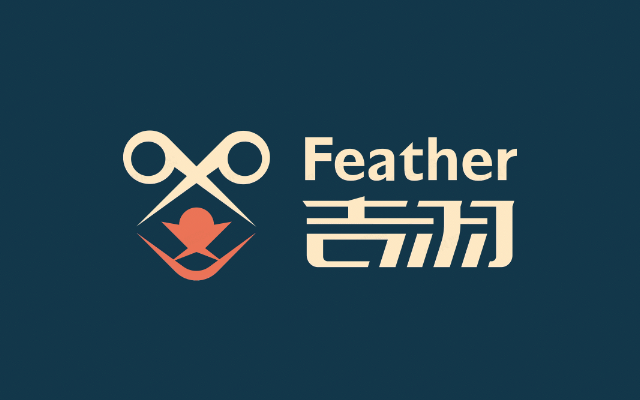 吉羽寵物品牌logo設計