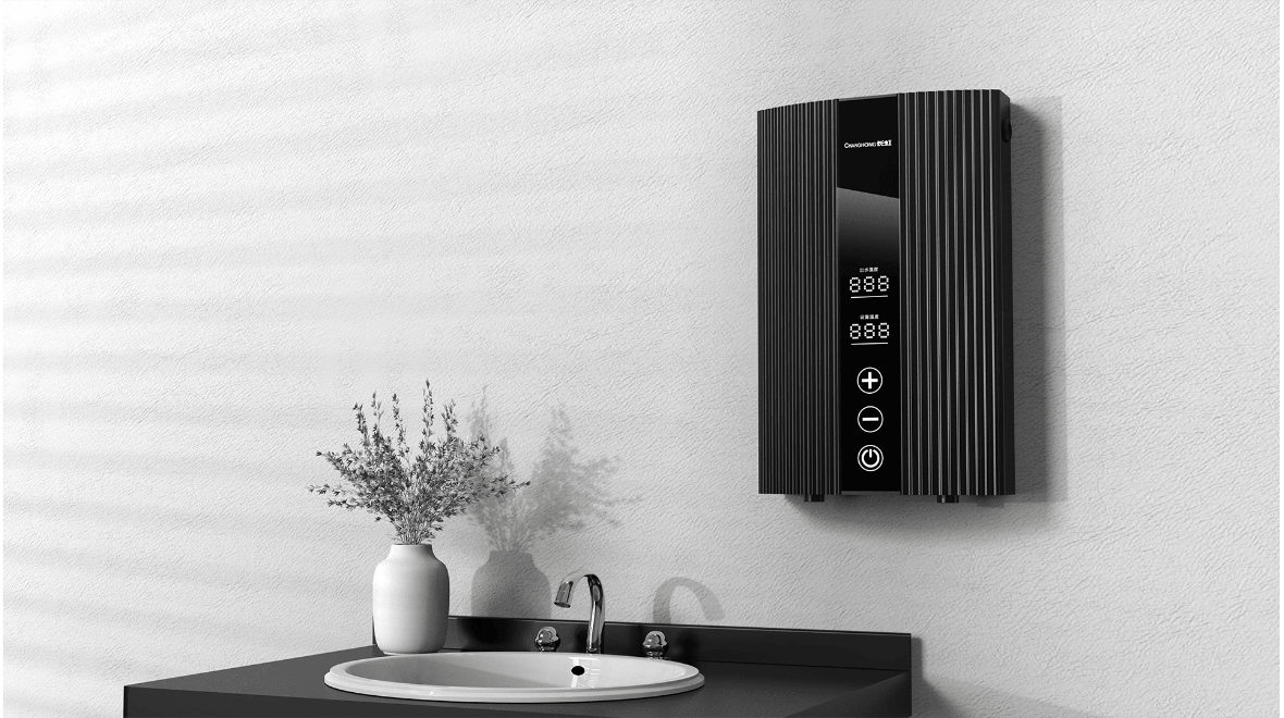 長虹壁掛式快速電熱水器