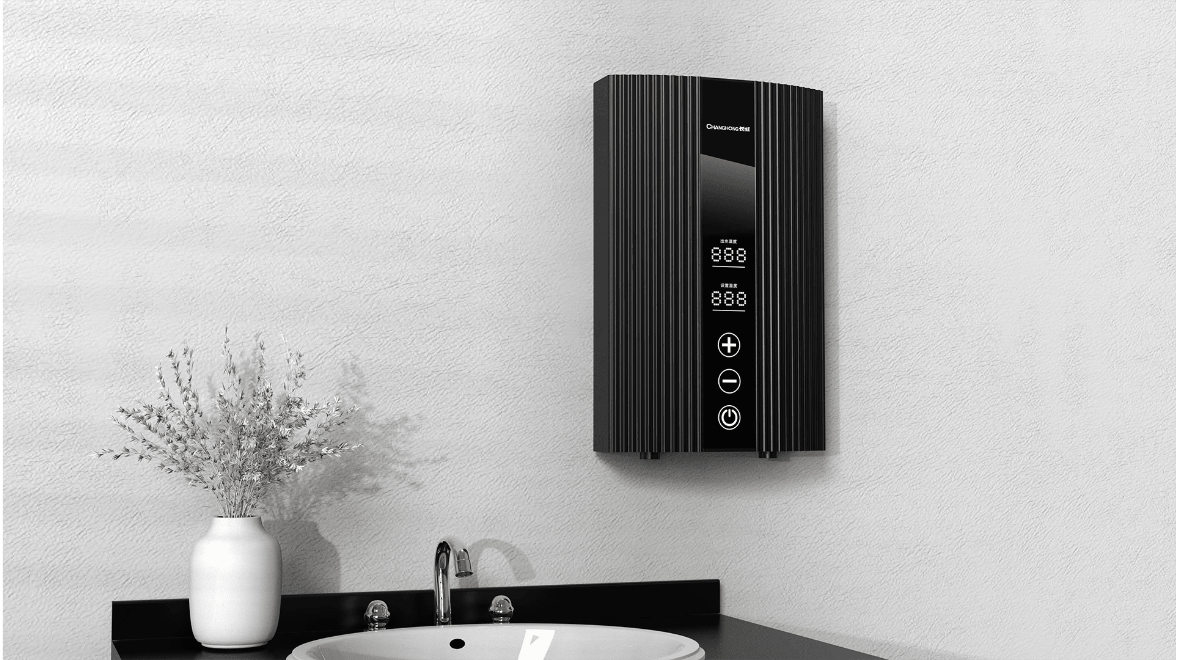 長虹壁掛式快速電熱水器