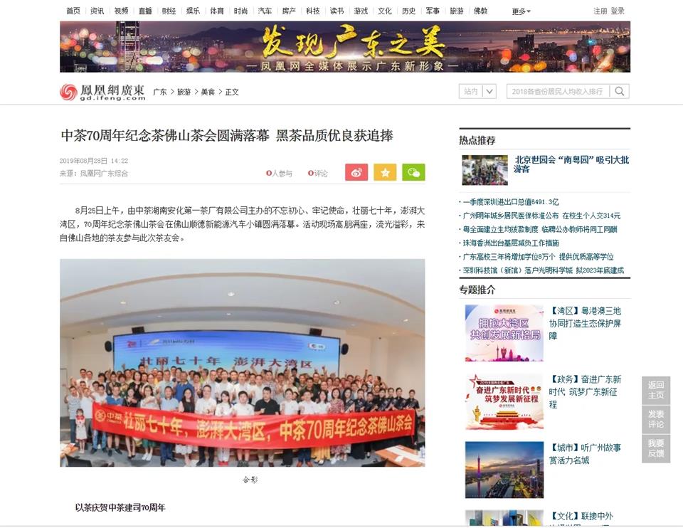 網媒軟文廣告：鳳凰網廣東
