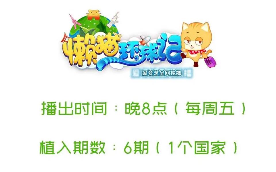 懶貓環球記 網絡綜藝廣告贊助