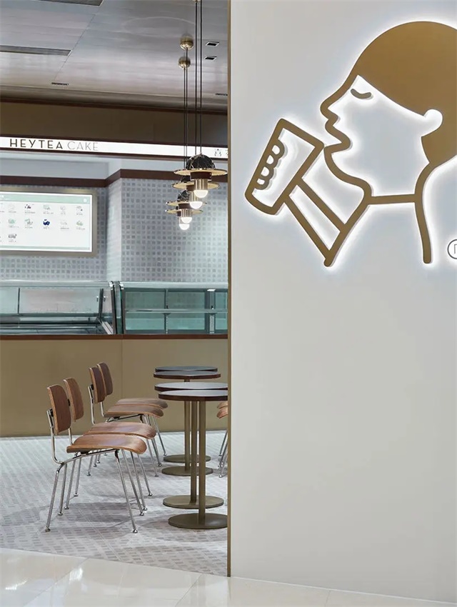阿喜茶樓——喜茶廣州首家LAB旗艦店空間設計案例