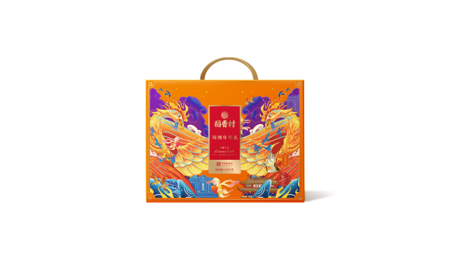 稻香村-北京國潮風堅果禮品產品包裝設計案例
