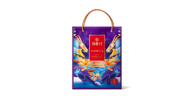 稻香村-北京國潮風堅果禮品產品包裝設計案例