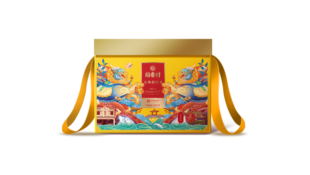 稻香村-北京國潮風堅果禮品產品包裝設計案例