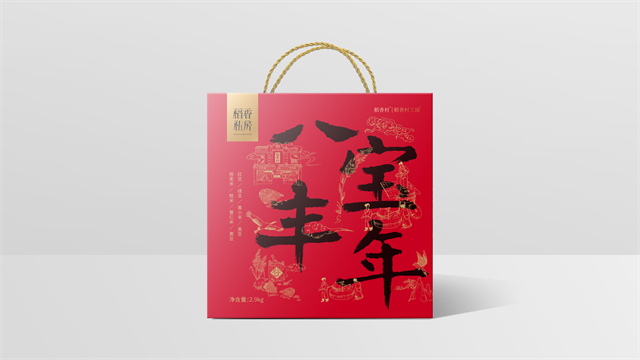 稻香村-北京國潮風堅果禮品產品包裝設計案例