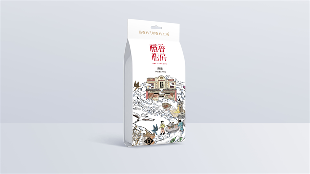 稻香村-北京國潮風堅果禮品產品包裝設計案例