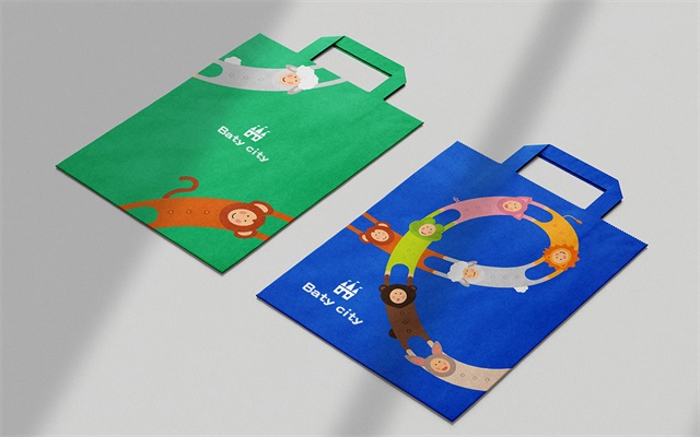baty city母嬰零售品牌VI設計案例