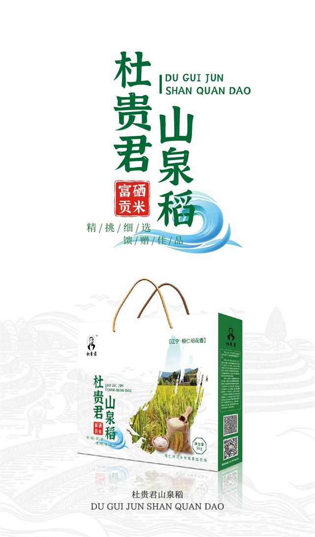 沈陽大米品牌包裝設計案例