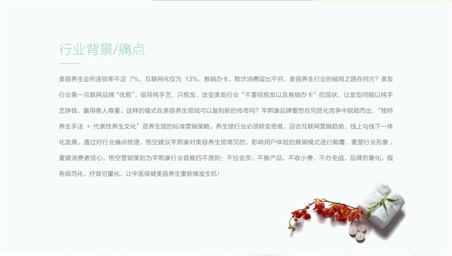 芊熙康女性美容養生會所品牌策劃設計案例