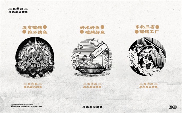 海記烤魚-寧波餐飲品牌vi設計案例
