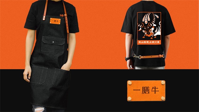 一膳牛蹺腳牛肉vi設計品牌全案設計_杭州餐飲品牌設計公司案例