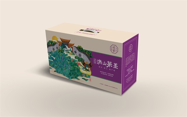 洪山菜薹蔬菜品牌策劃_武漢農產品品牌策劃公司案例
