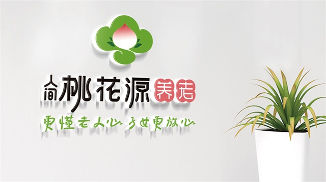 桃花源養老院品牌定位與設計_天津品牌策劃公司案例