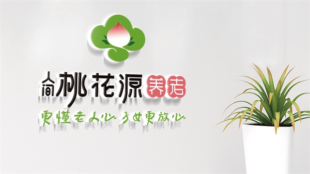 桃花源養老院品牌定位與設計_天津品牌策劃公司案例