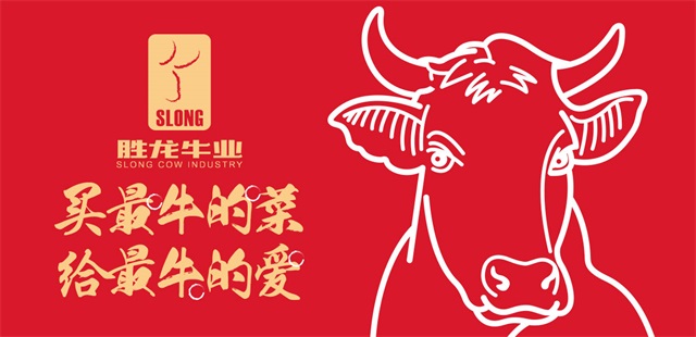 勝龍牛業牛肉品牌策劃設計_廣州生鮮食品品牌策劃公司案例