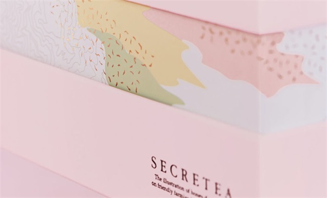 小葉覓蜜SECRETEA茶品牌設計