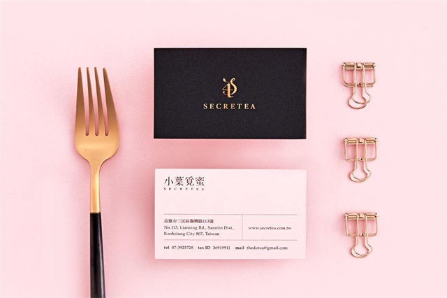小葉覓蜜SECRETEA茶品牌設計