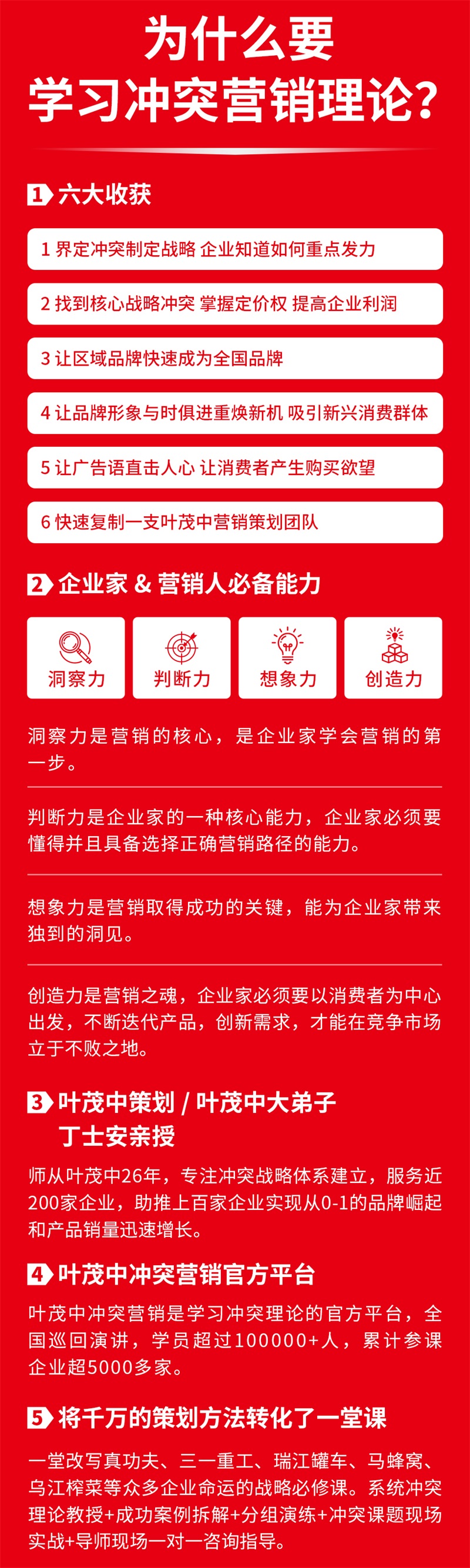 葉茂中沖突營銷開課啦！