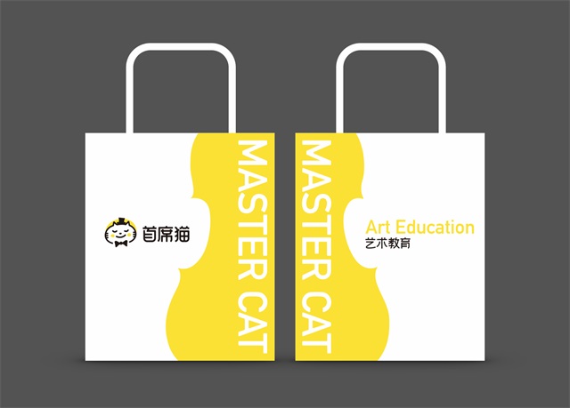 首席貓兒童藝術教育品牌設計案例