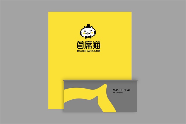 首席貓兒童藝術教育品牌設計案例