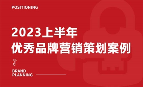 2023上半年優秀品牌營銷策劃案例賞析