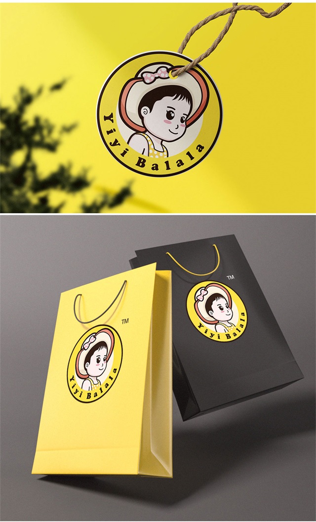 yiyi balala品牌logo設計