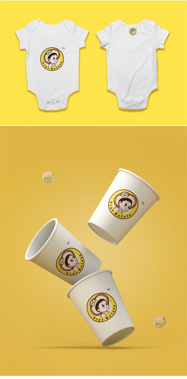 yiyi balala品牌logo設計