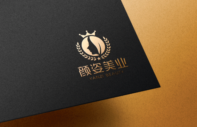 顏姿美業品牌設計