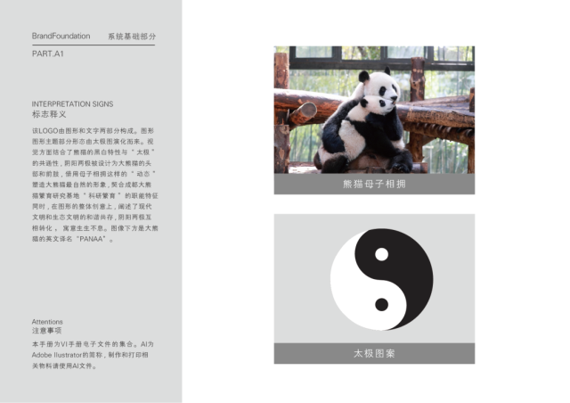 成都大熊貓繁育研究基地品牌VI設計