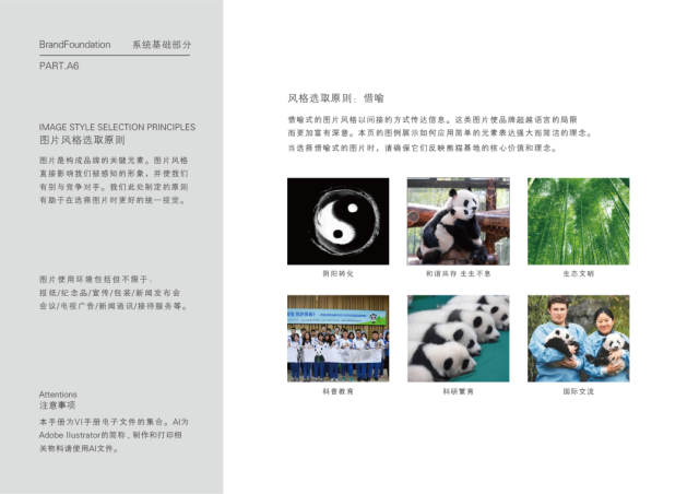 成都大熊貓繁育研究基地品牌VI設計