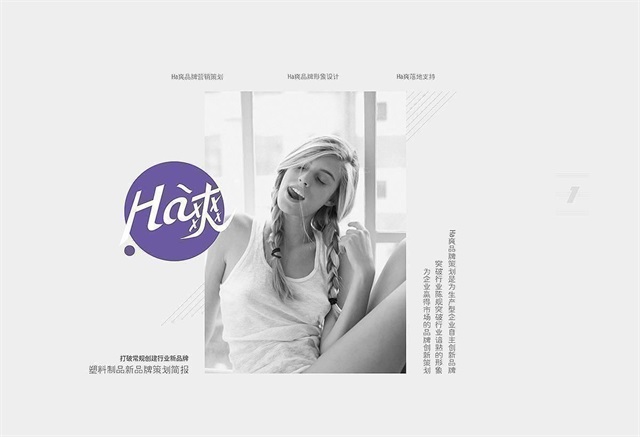HA爽塑料制品品牌策劃