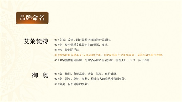 艾萊梵特spa品牌策劃