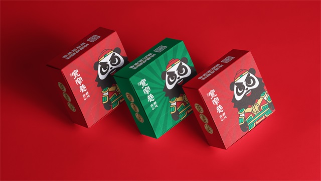 寬窄巷成都小吃品牌VI設計