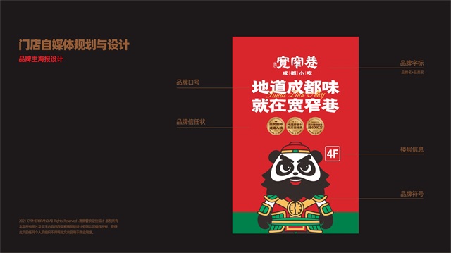 寬窄巷成都小吃品牌VI設計