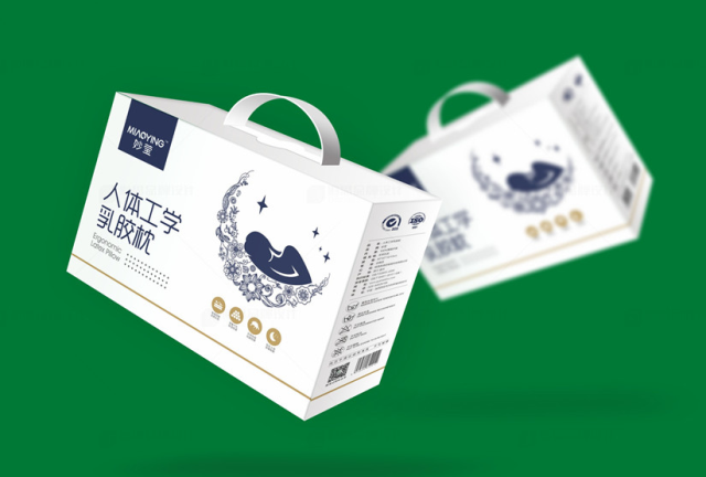 妙瑩乳膠枕品牌包裝設計