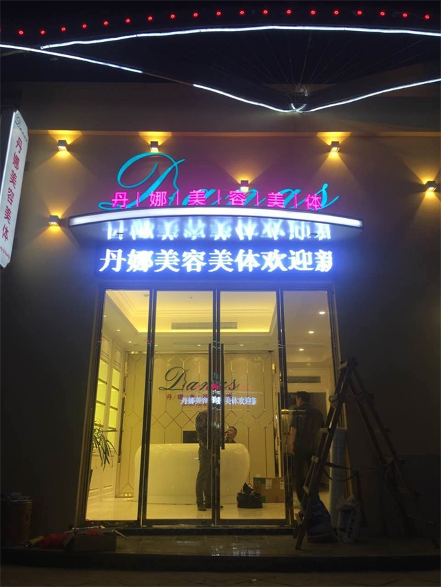丹娜美容美體品牌LOGO設計