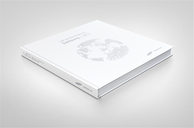 SAMSUNG LED品牌畫冊設計