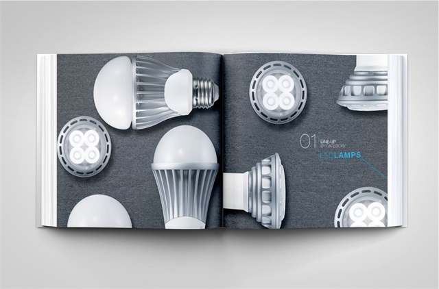 SAMSUNG LED品牌畫冊設計