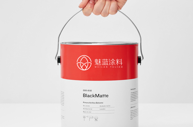 魅藍涂料品牌設計