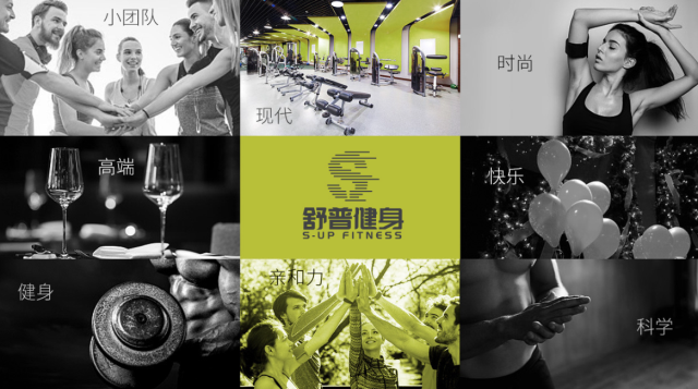 舒普健身會所品牌VI設計