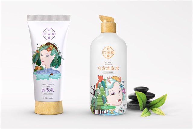 興尚源日化品牌包裝設計