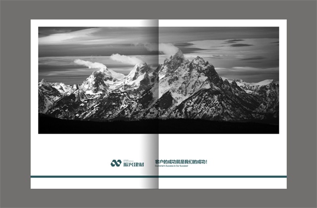 振興建材品牌畫冊設計